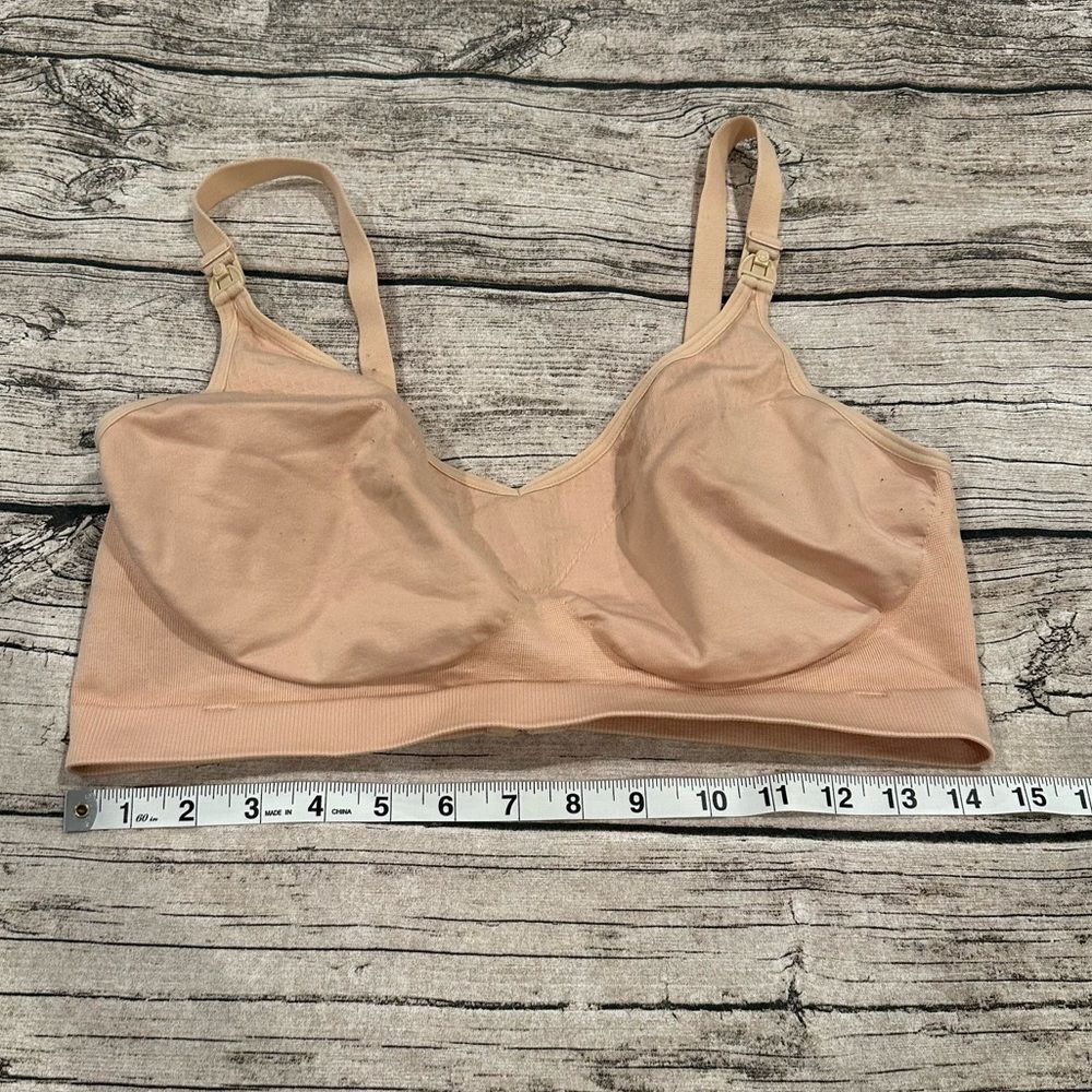 Bravado Nursing Bra, Wireless, Size Extra Large, Beige